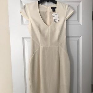 H&M Ivory dress